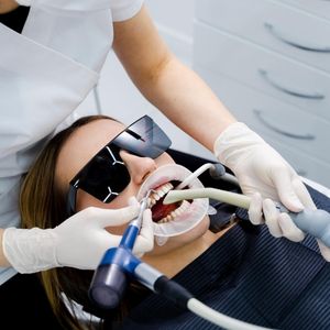 True Whiite Dental Cavity Preparation  Cleaning